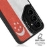 Singapore Flag Distressed Galaxy S25 Ultra Kickstand Case